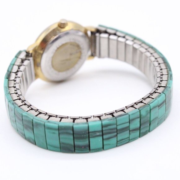 Unitron Watch Womens Gold Tone Stainless Steel Classic Roman Numbers Quartz - Picture 7 of 8